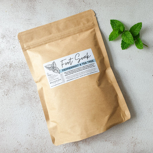 FRESH FEET FOOT SOAK - with peppermint & tea tree