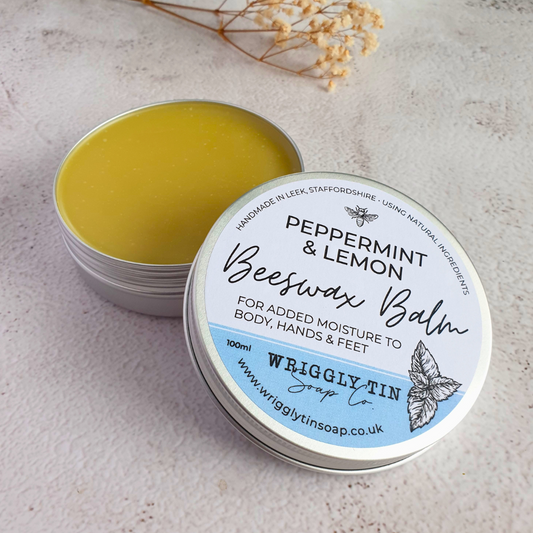 PEPPERMINT & LEMON - Beeswax Foot Balm