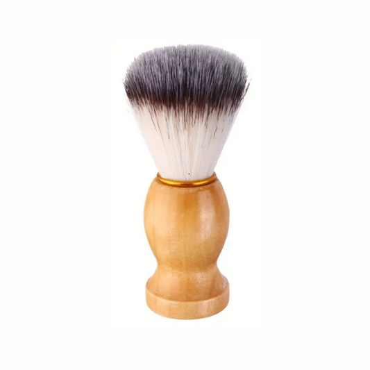 OLD FASHIONED WOODEN SHAVING BRUSH